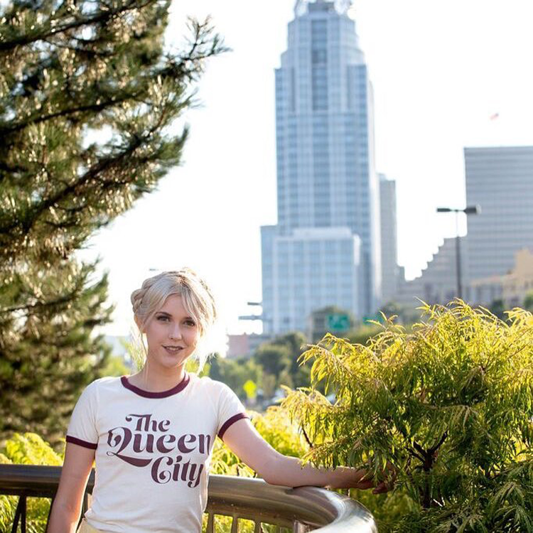 308 Enjoy Cincy womens T-shirt funny pride ohio nati vintage humor cincinnati